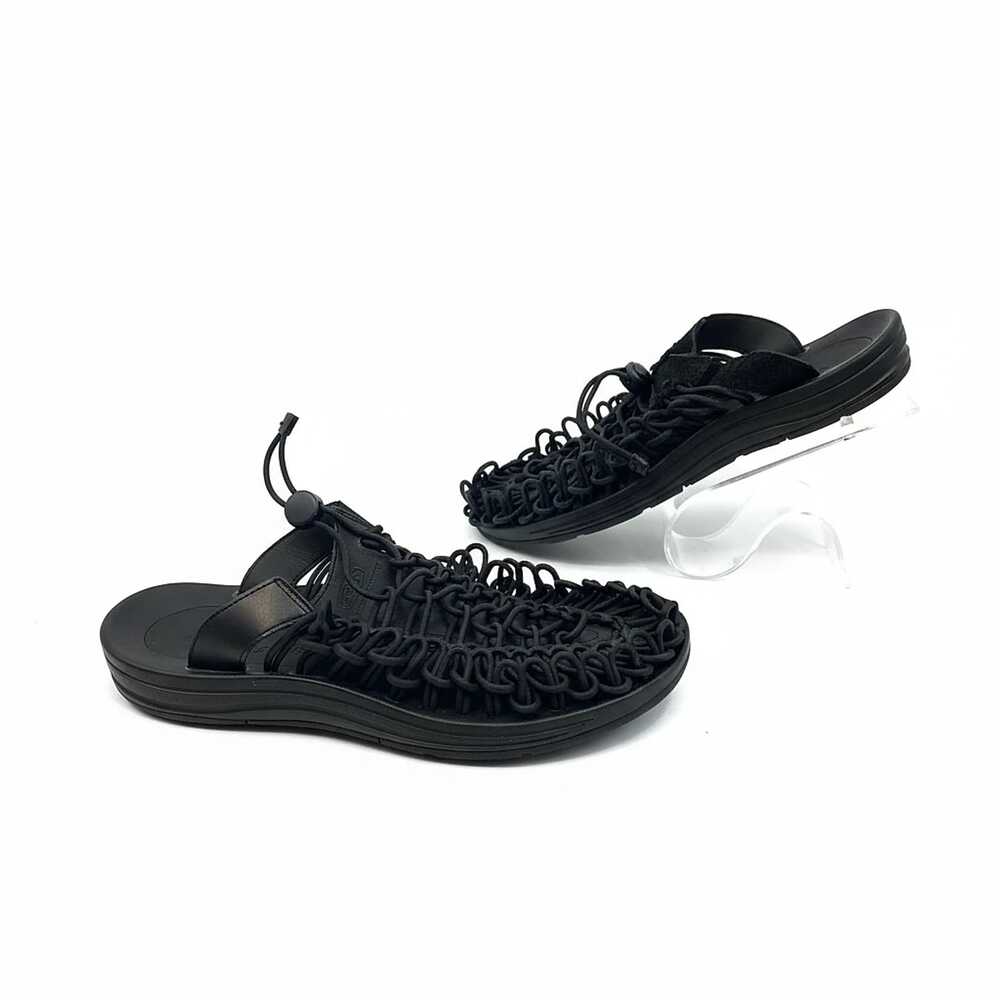 Keen Black Leather Sandals | Women’s 8.5 Slip-On